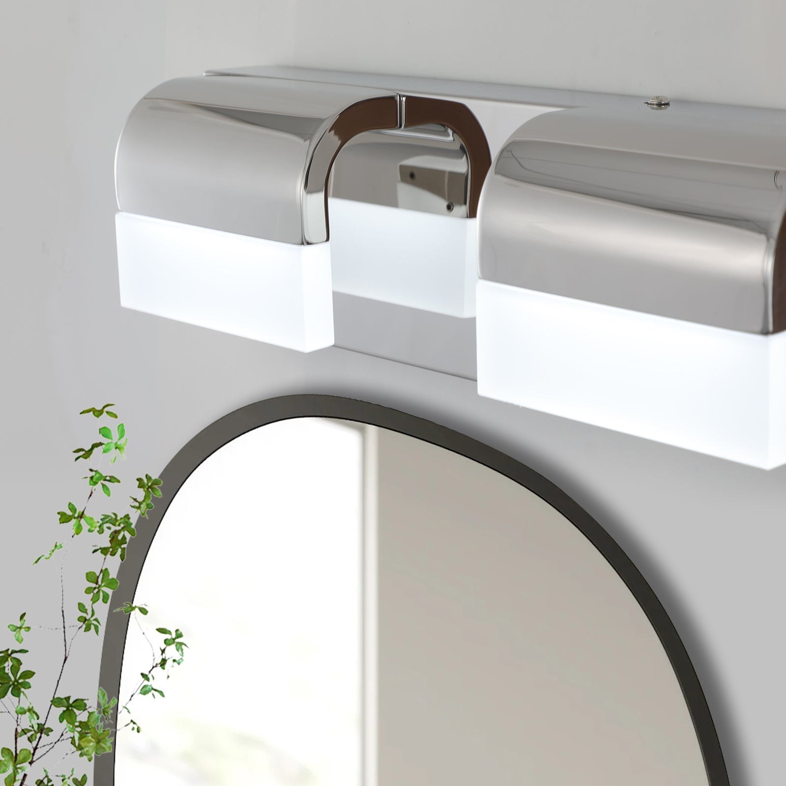 evoltleds Contemporary Chrome LED 4-Light Bathroom Vanity Fixture eprolo 