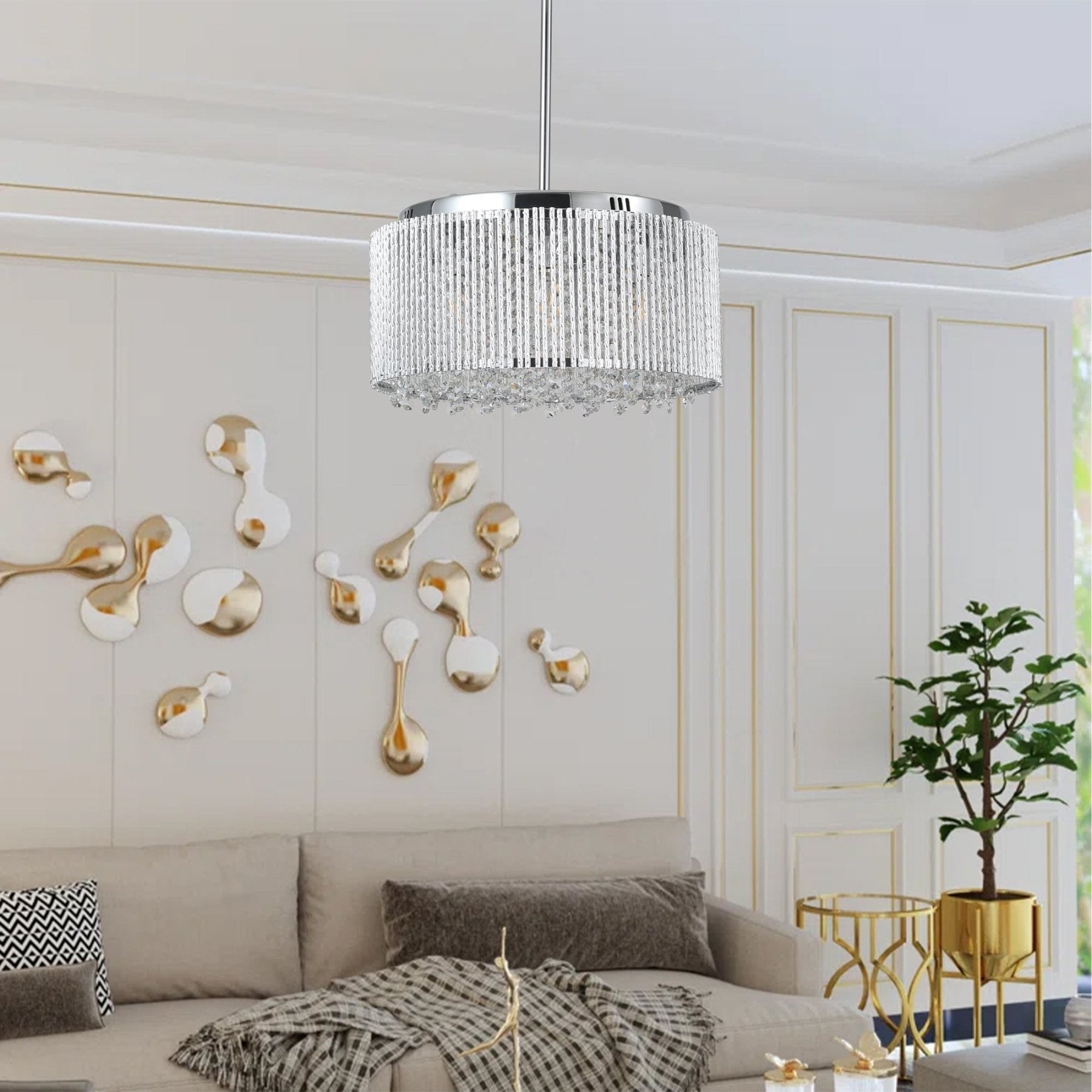 evoltleds Lumière Éclatante Crystal Chandelier eprolo customizable chandeliers designer lighting elegant home lighting energy-efficient chandeliers high-end chandeliers luxury chandeliers smart chandeliers