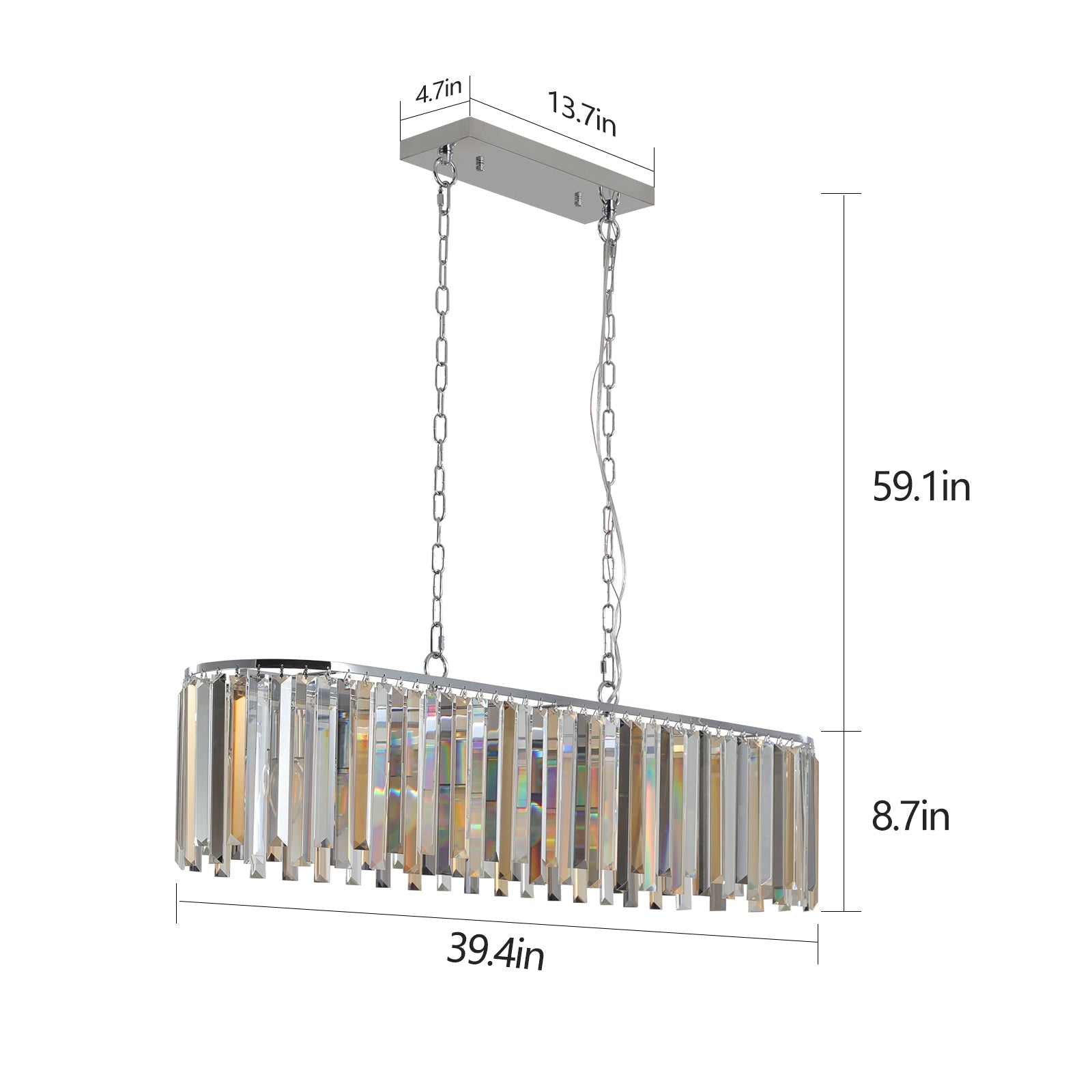 evoltleds Luminous Harmony Crystal Chandelier eprolo 