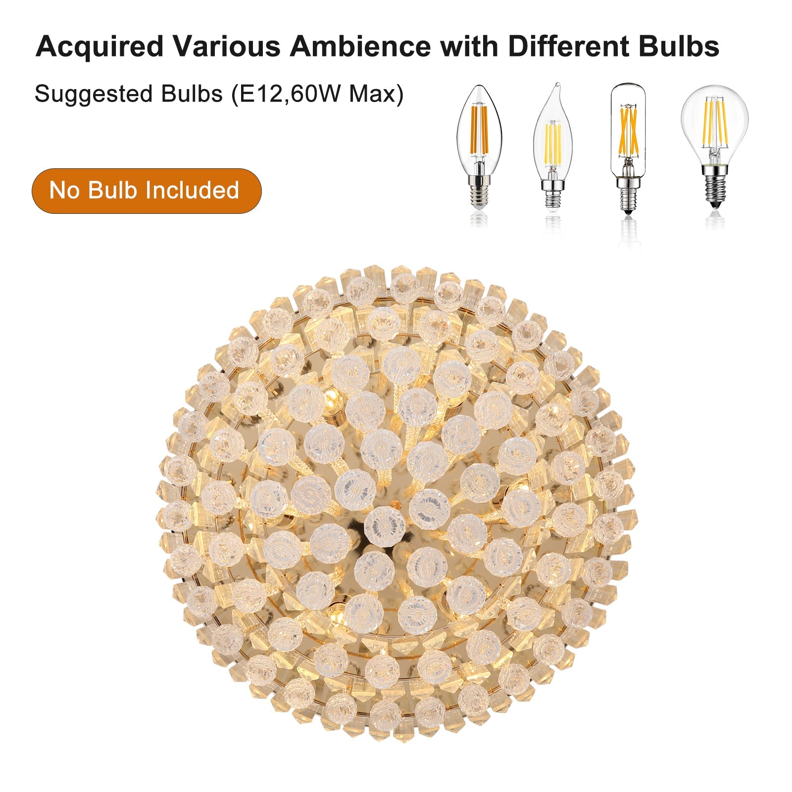 evoltleds Luxury Gold Crystal Chandelier eprolo customizable chandeliers designer lighting elegant home lighting energy-efficient chandeliers high-end chandeliers luxury chandeliers smart chandeliers