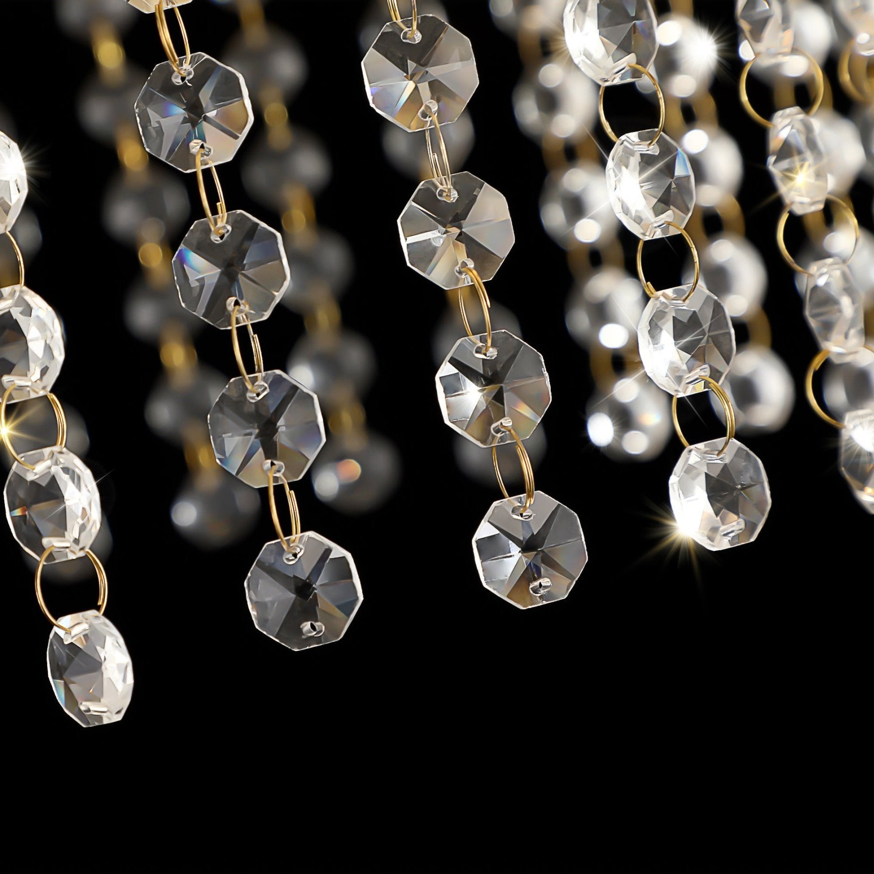 Modern Transparent Crystal Chandelier - evoltleds